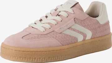 Baskets basses Tamaris en rose : devant