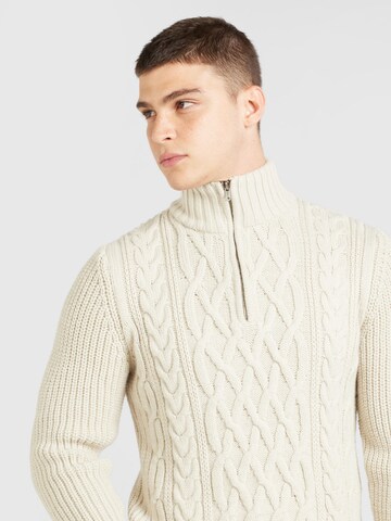 Pull-over 'Jacob' Superdry en beige