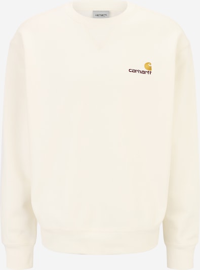 Carhartt WIP Sweatshirt 'American Script' em branco natural, Vista do produto