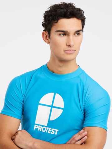 PROTEST Functioneel shirt 'PRTCATER' in Blauw