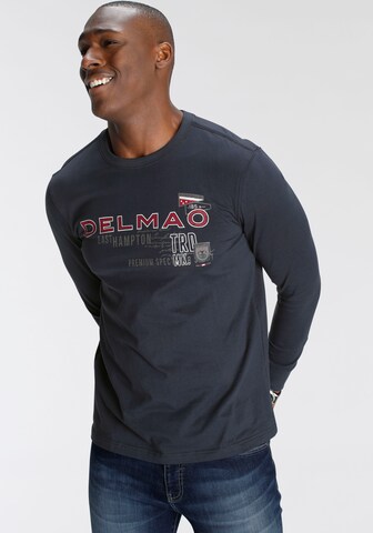 DELMAO Shirt in Blau