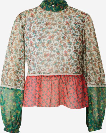 MAX&Co. Blouse 'BARNI' in Groen: voorkant