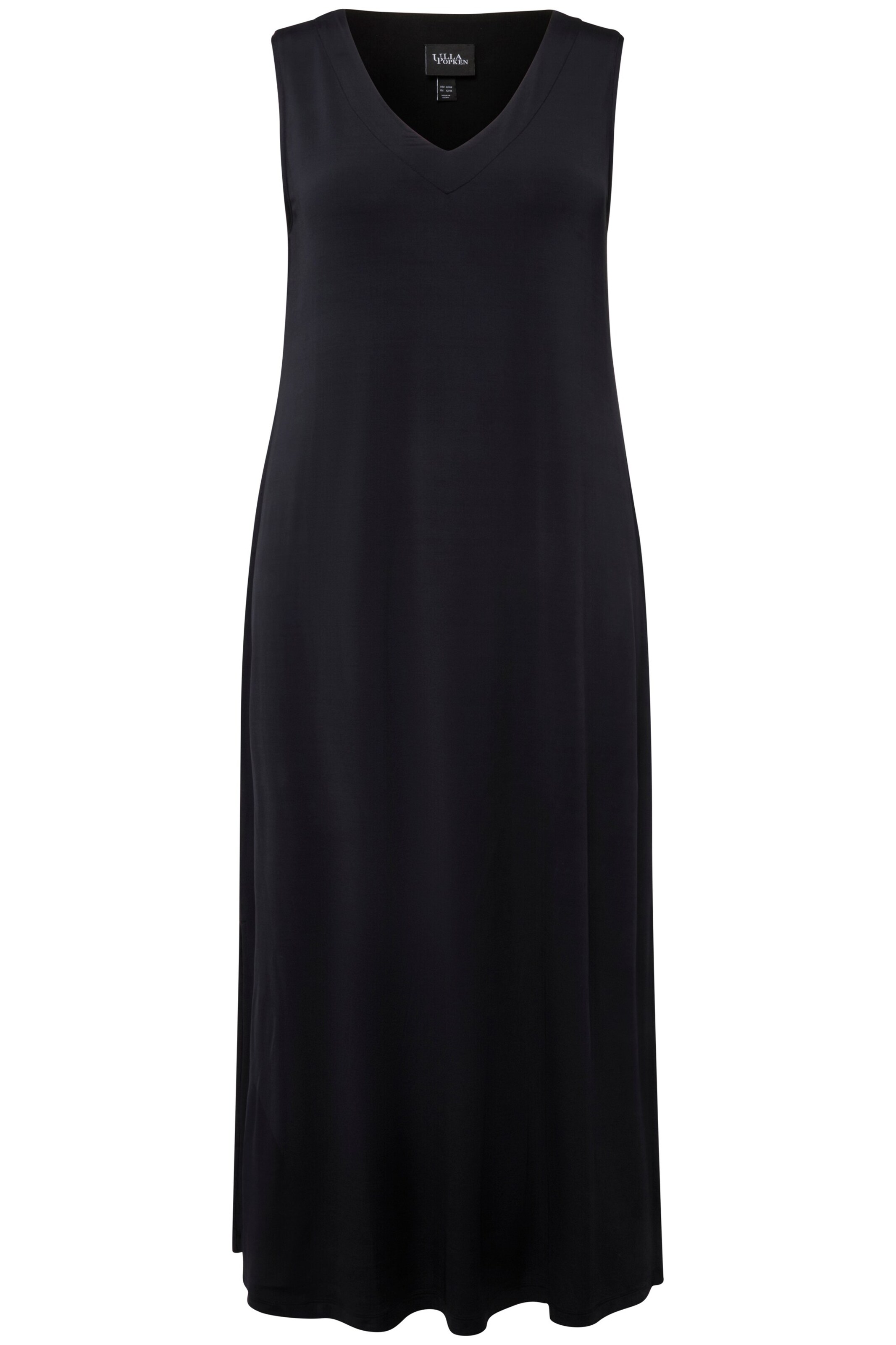 Ulla Popken Kleid in Schwarz: Vorderseite