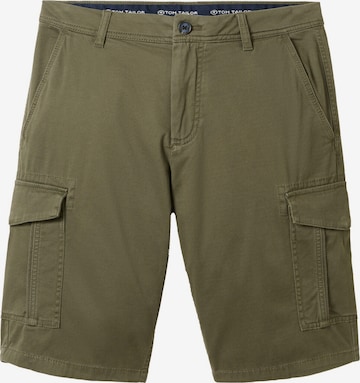 TOM TAILOR Shorts in Grün: predná strana