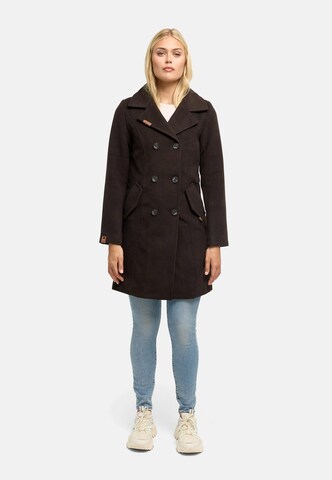 MARIKOO Between-seasons coat in Brown