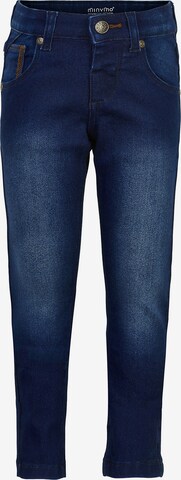MINYMO Slimfit Jeans in Blauw: voorkant
