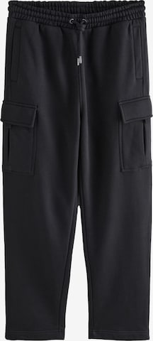 Nextregular Cargo hlače - crna boja: prednji dio