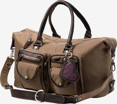 petit amour Wickeltasche in braun / schoko, Produktansicht