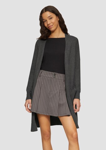 Cardigan QS en noir : devant