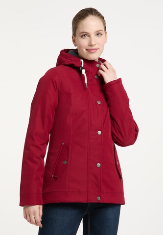 ICEBOUND Toiminnallinen takki värissä punainen: edessä