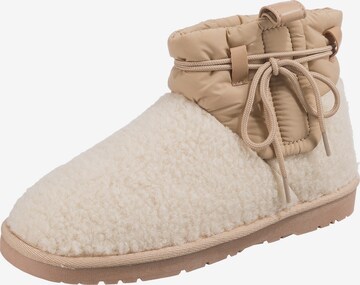 ambellis Ankle Boots in Beige: front