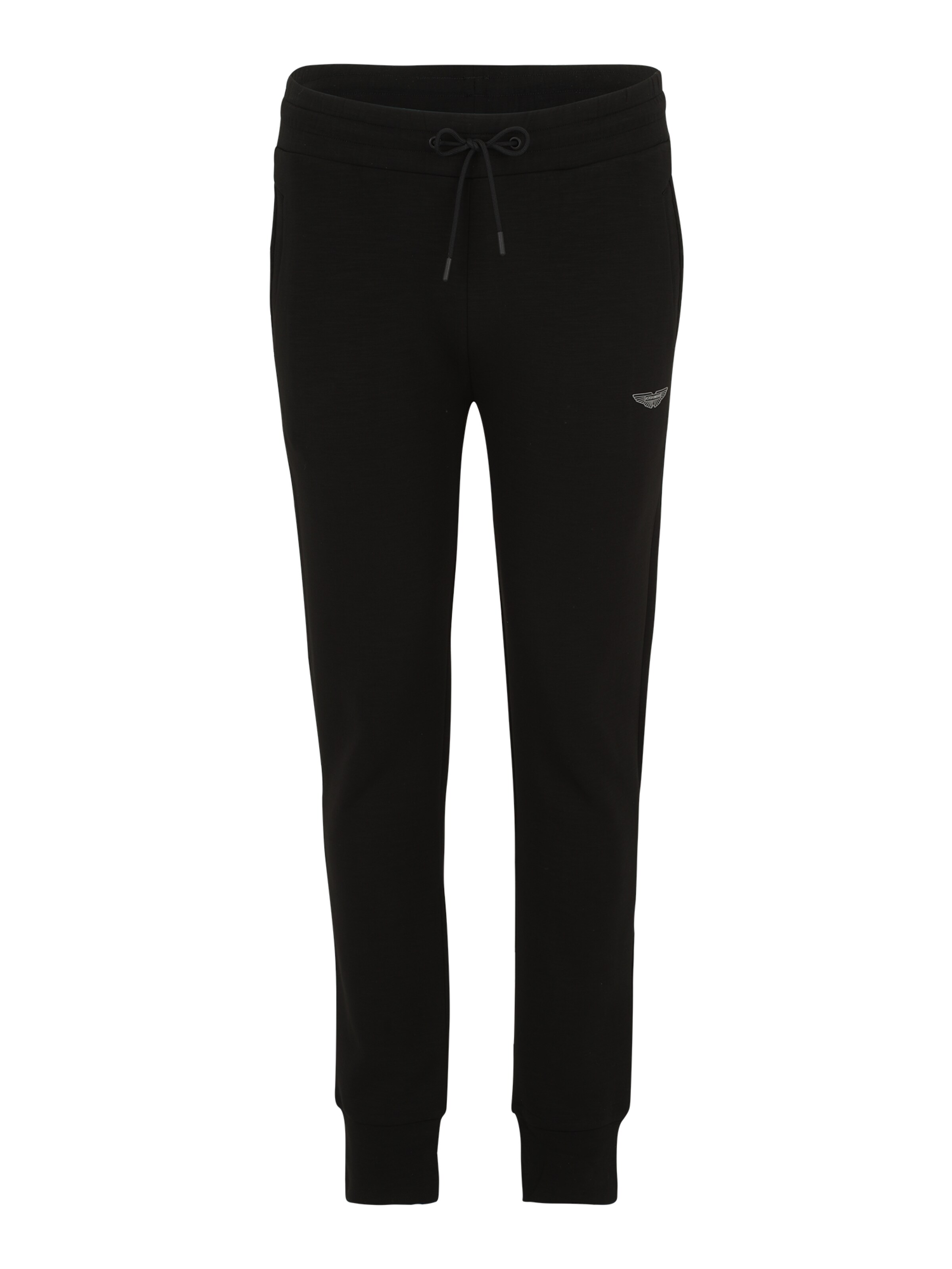 Hackett London Tapered Hose in Schwarz: Vorderseite