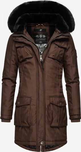 NAVAHOO Tehnička jakna 'Tiniis' u tamno smeđa / crna, Pregled proizvoda