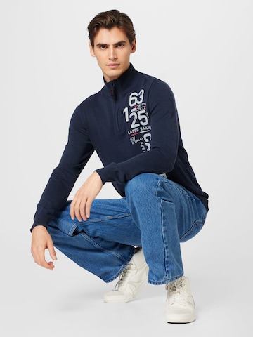 CAMP DAVID Pullover in Blau