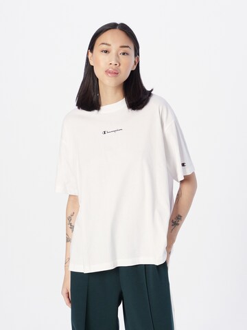 Champion Authentic Athletic Apparel Shirt in White: front