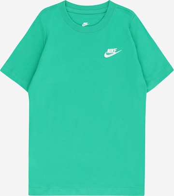 Nike Sportswear Tričko 'FUTURA' – zelená: přední strana