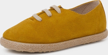 Baskets Pisamonas en jaune : devant