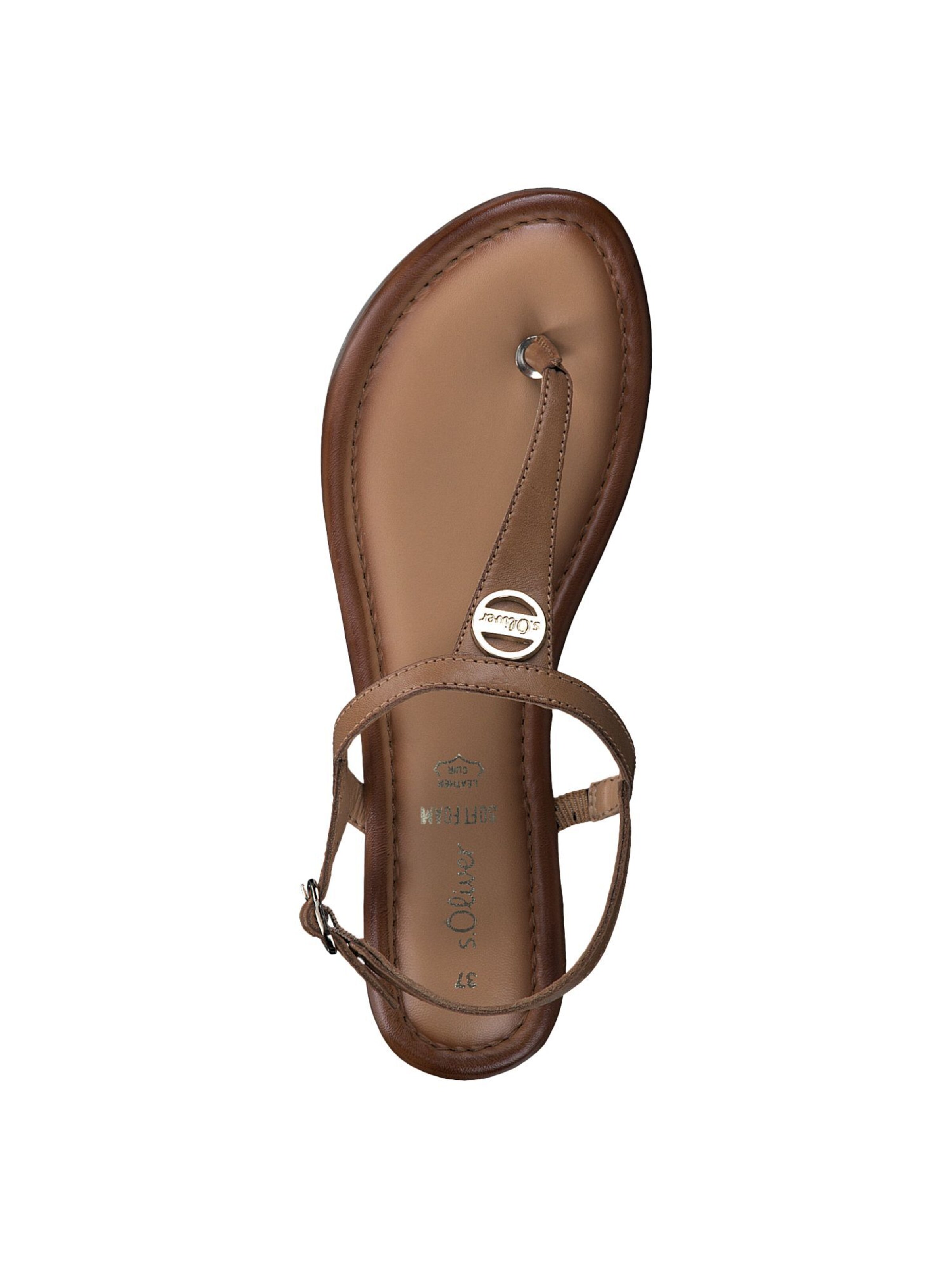 s.Oliver Teenslipper in Bruin