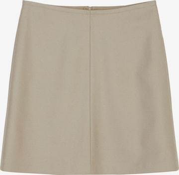 Marc O'Polo Rok in Beige: voorkant