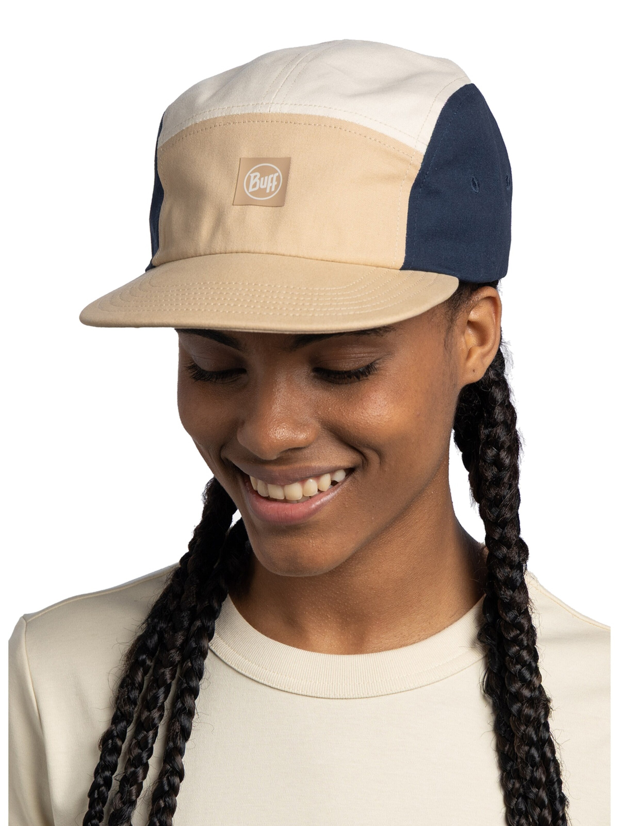 Casquette '5 Panel Venture' BUFF en mélange de couleurs : devant