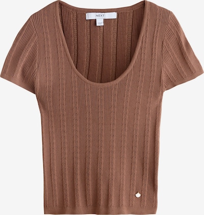 Megztinis iš Next, spalva – šokolado spalva, Prekių apžvalga