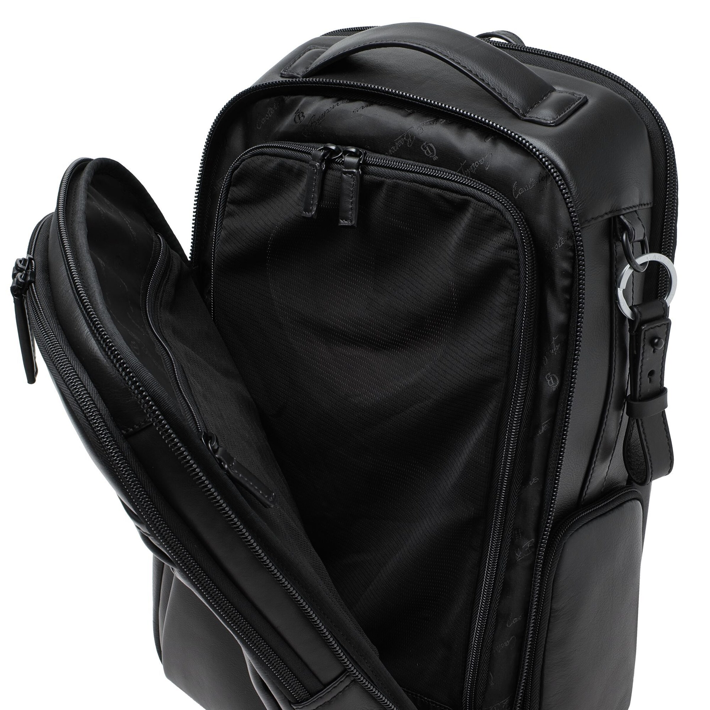 Castelijn & Beerens Rucksack 'Nappa X' in Schwarz