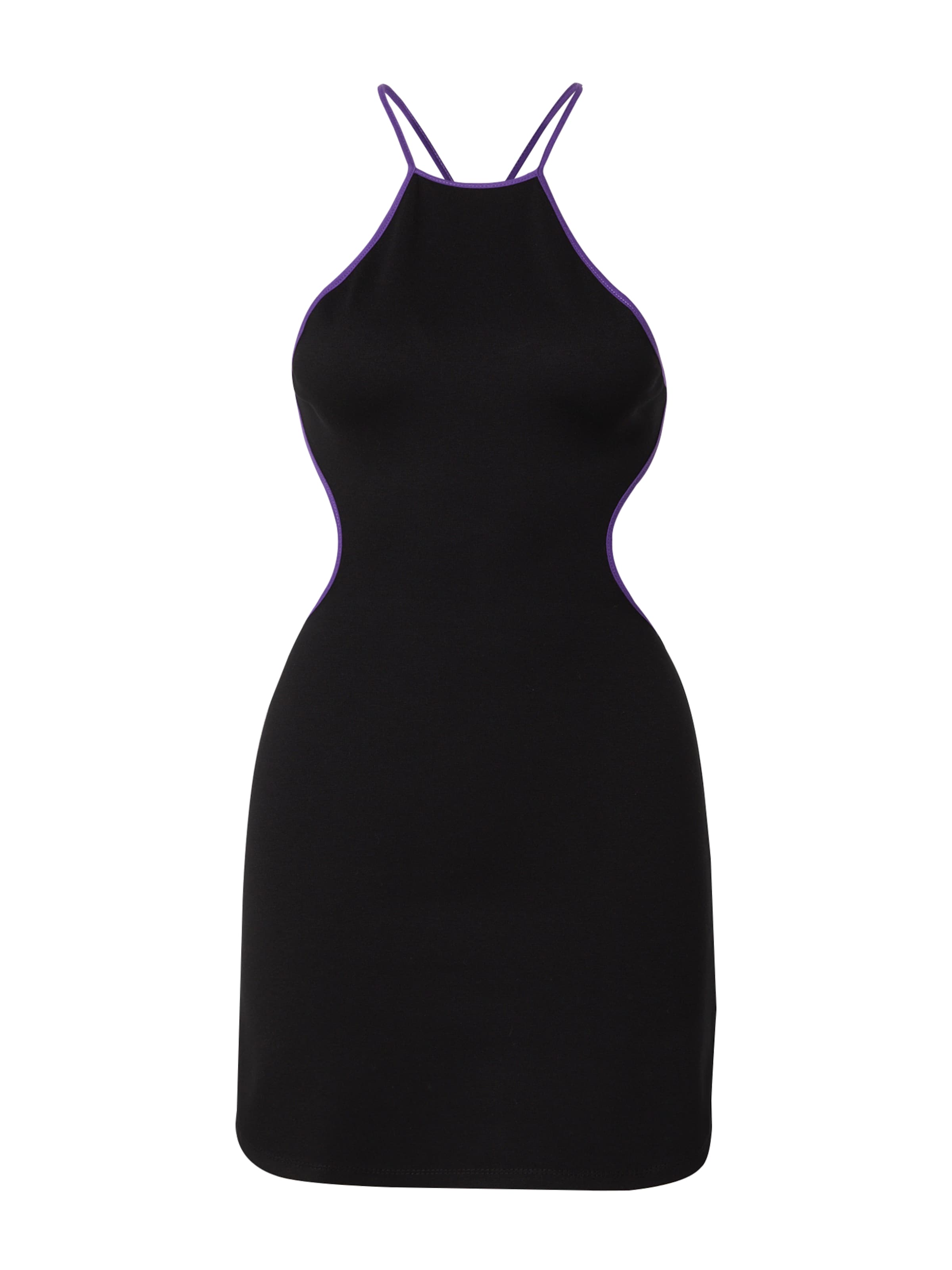 lila / fekete ABOUT YOU x Chiara Biasi Nyári ruhák 'Luzia', Termék nézet