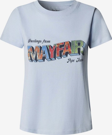 Maglietta 'Nela' di Pepe Jeans in blu: frontale