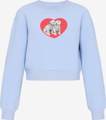 Sweat-shirt 'Pop' MYMO en bleu : devant