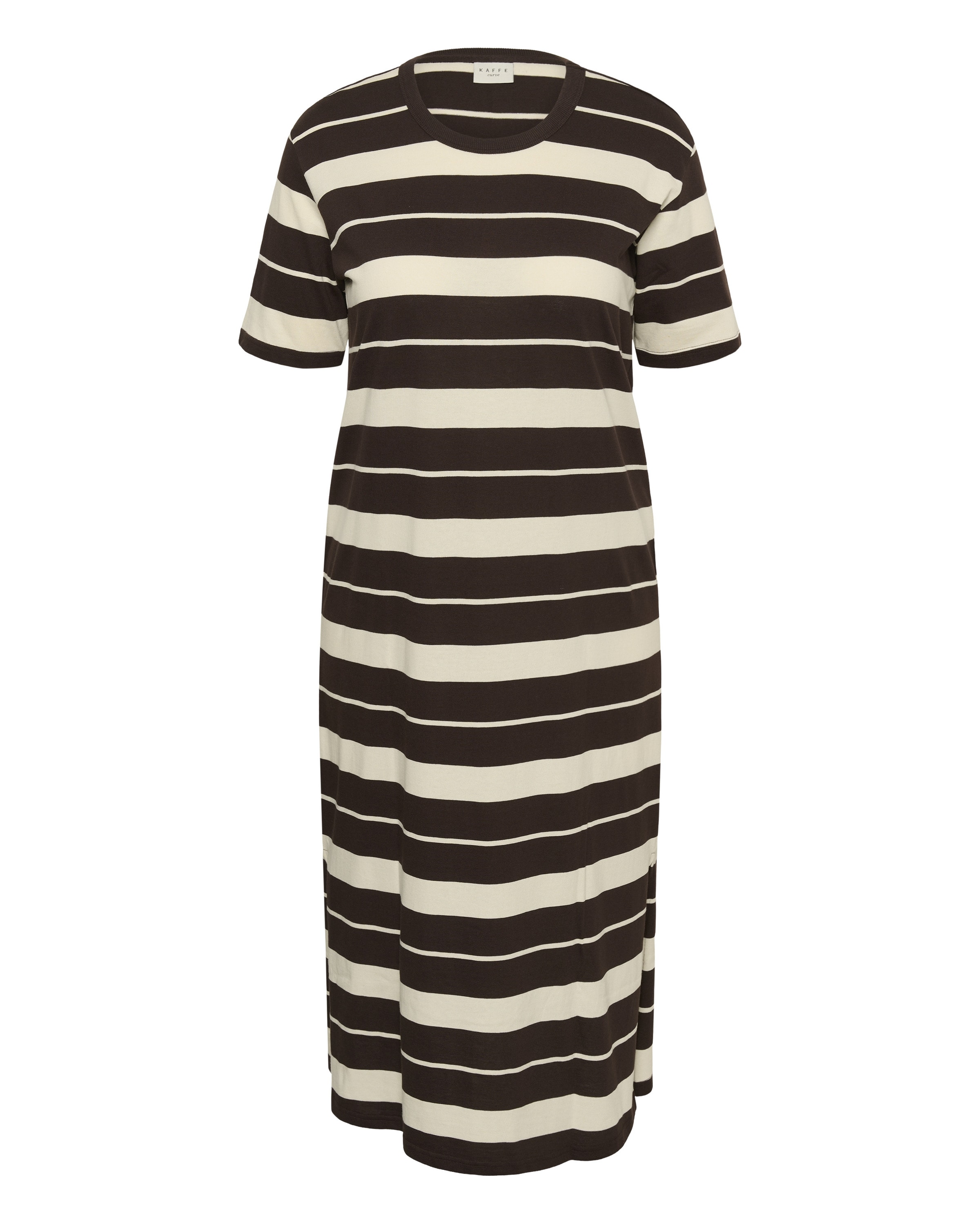 Robe 'KCWinnie' KAFFE CURVE en marron : devant