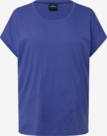 T-shirt LAURASØN en bleu : devant