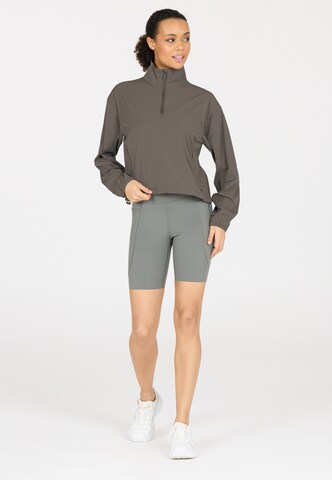 Athlecia Sportjacke in Grau