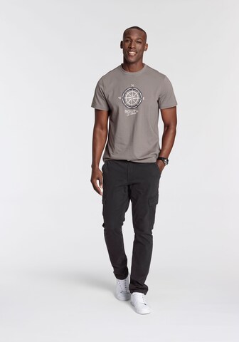 DELMAO T-Shirt in Grau