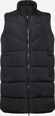 Gilet 'NEW DALCON' Noisy May Curve en noir : devant