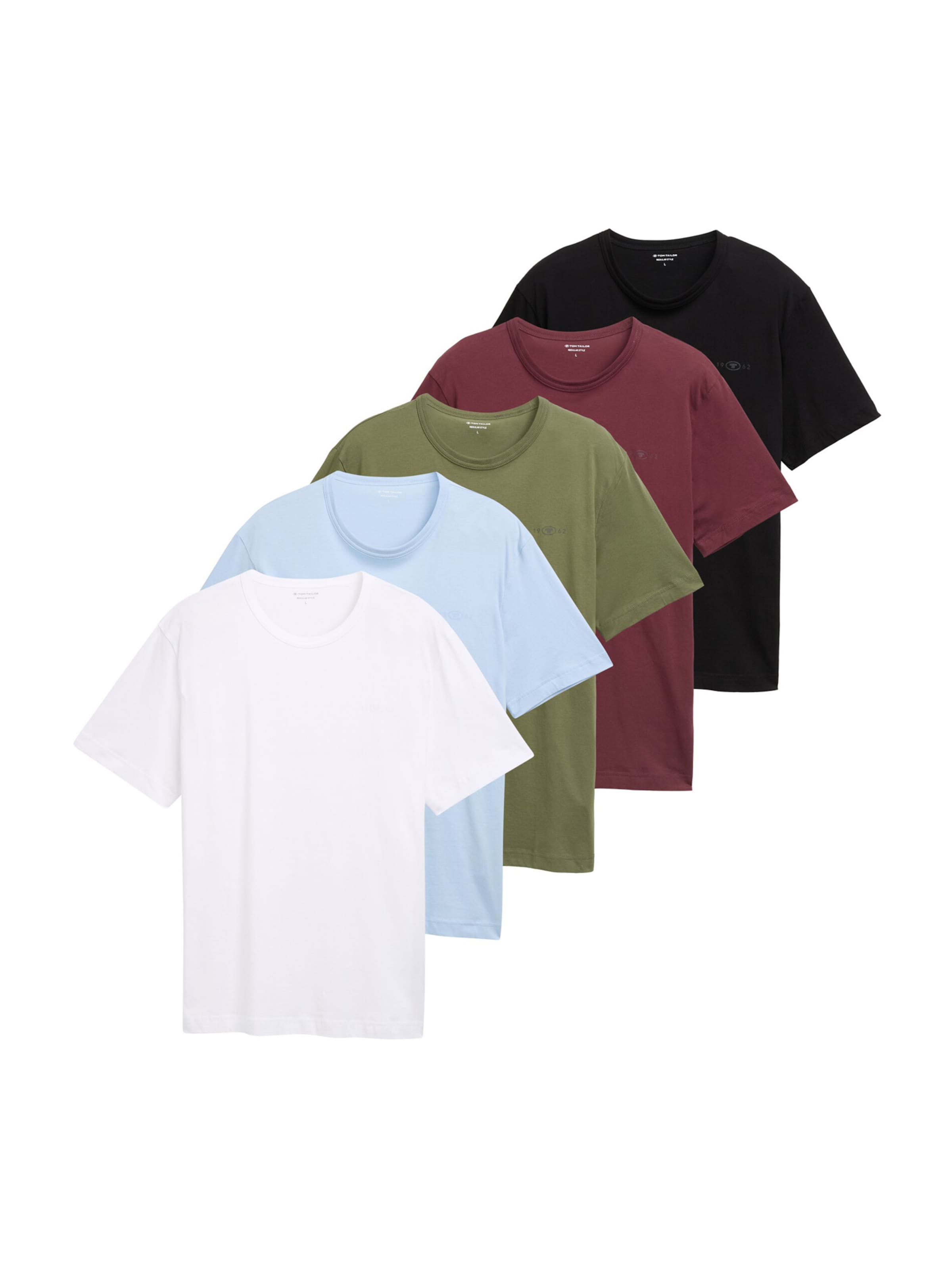 TOM TAILOR - Camiseta en azul: frente