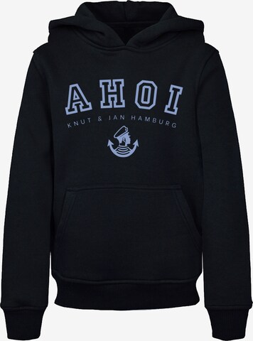 F4NT4STIC Sweatshirt in Zwart: voorkant