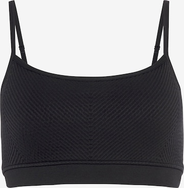 Calvin Klein Sport Bralette Bra in Black: front