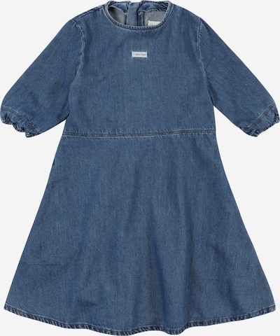 Suknelė iš Calvin Klein Jeans, spalva – tamsiai (džinso) mėlyna, Prekių apžvalga