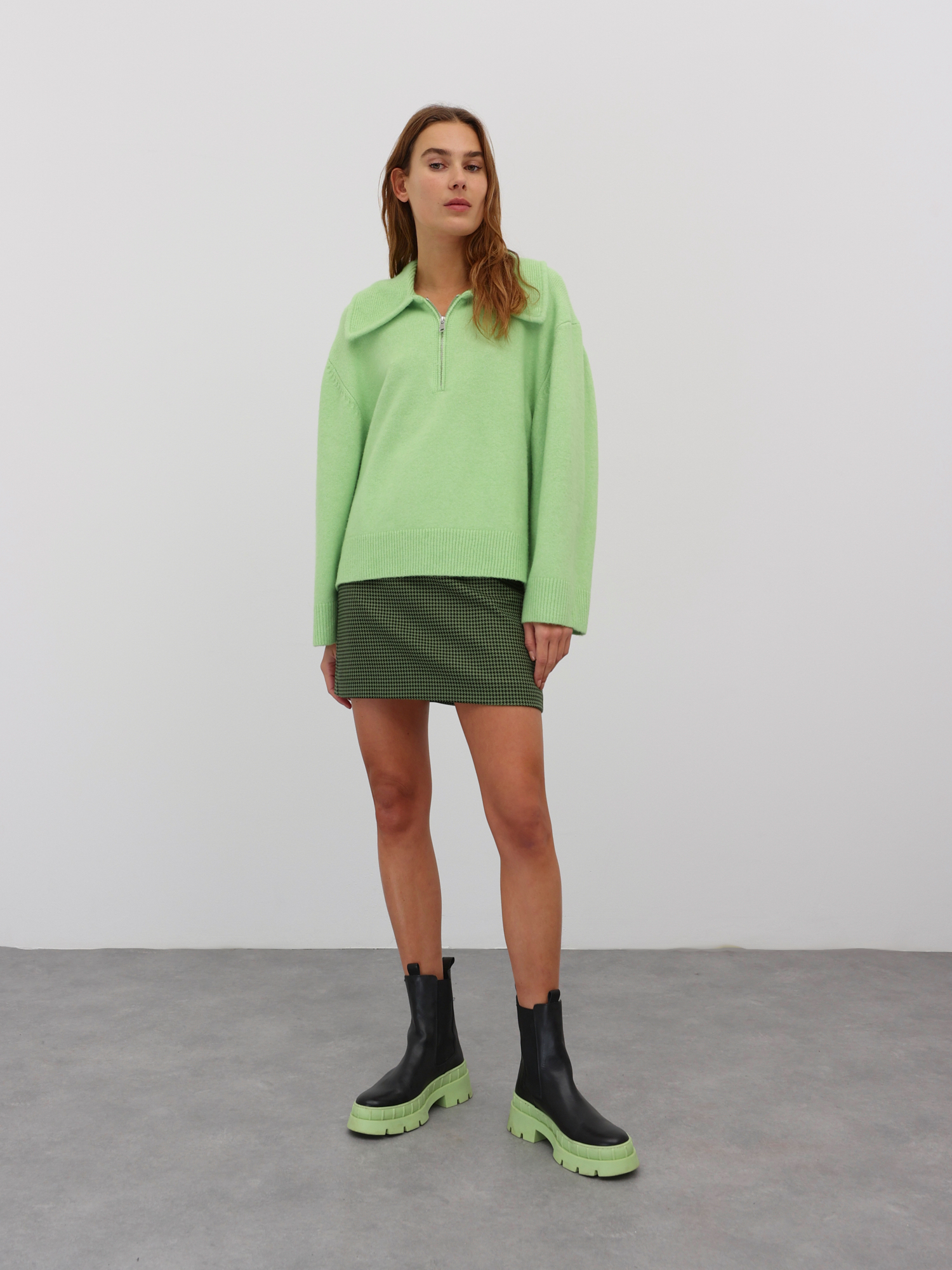 Abbigliamento nBCfm EDITED Pullover Kimora in Verde 