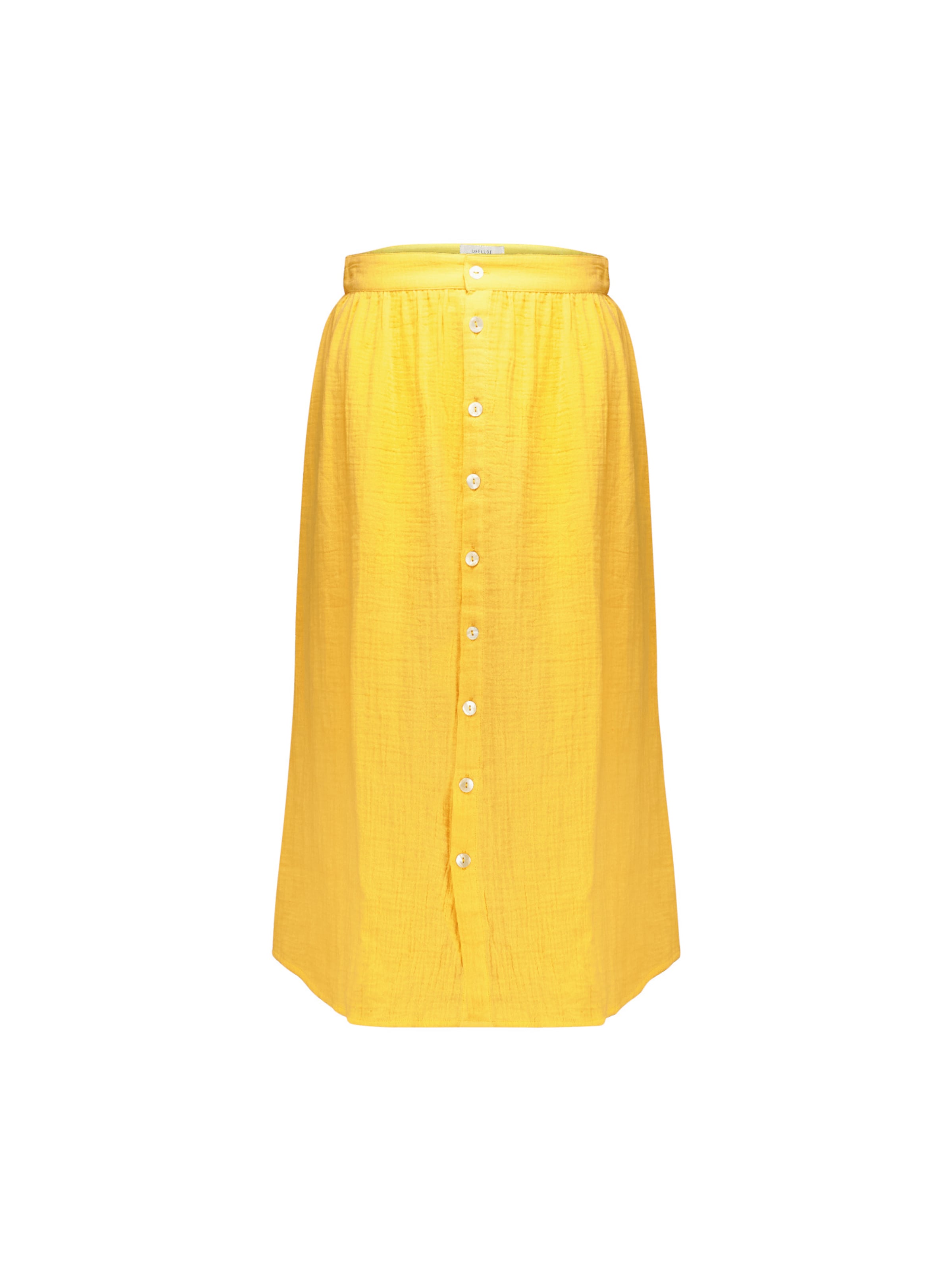 Jupe 'TINLEY' Deeluxe en jaune : devant