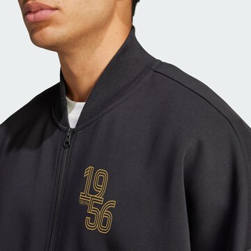 ADIDAS PERFORMANCE Sports sweat jacket 'Real Madrid' in Black