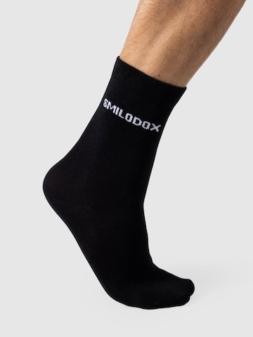 Smilodox Sportsocken 'Classic' in Schwarz