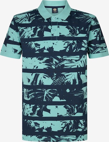 Petrol Industries Shirt in Groen: voorkant