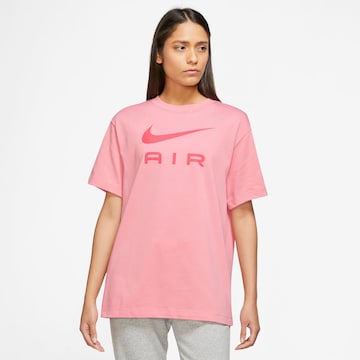 Nike Sportswear - Camisa em rosa: frente