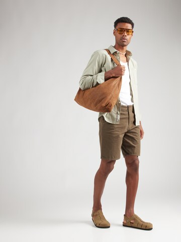 QUIKSILVER Loosefit Housut 'EVERYDAY' värissä vihreä