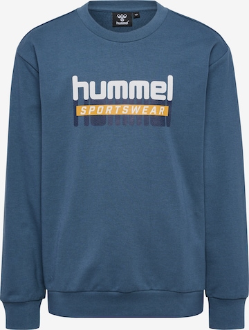 Hummel Sweatshirt 'TUKAS' in Blue: front