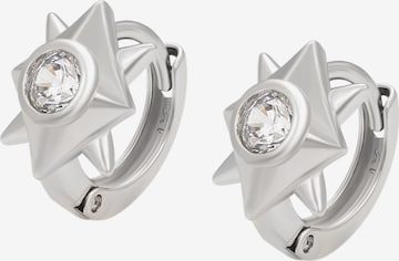 faina - Pendientes en plata: frente