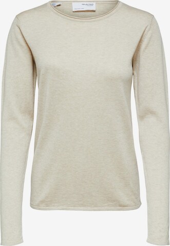 SELECTED FEMME Pullover 'LYDIA' in Beige: predná strana