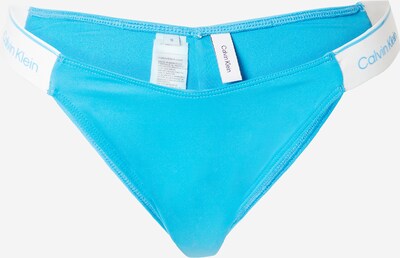 Calvin Klein Swimwear Bikinihose 'META LEGACY' in himmelblau / schwarz / weiß, Produktansicht