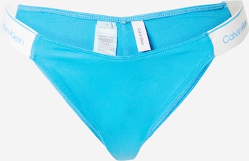 Calvin Klein Swimwear - Regular Cueca biquíni 'META LEGACY' em azul: frente